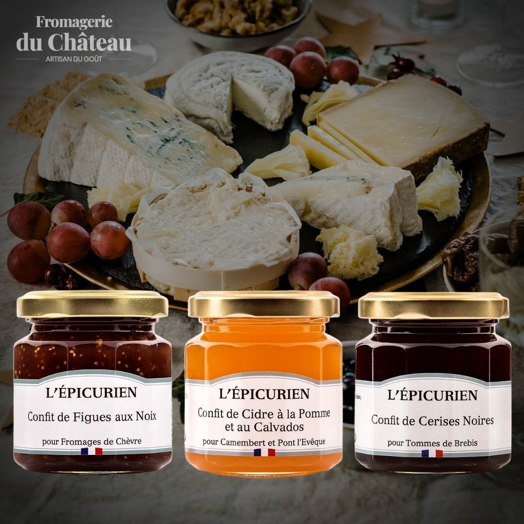 3 Confits pour Fromages - Fromagerie du Château