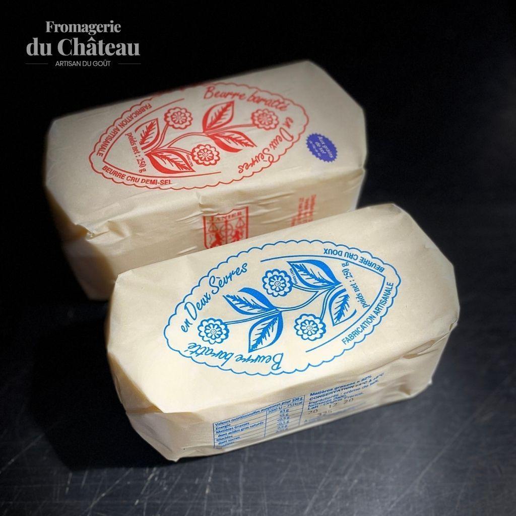 Beurre baratte artisanal (AOP) - Fromagerie du Château