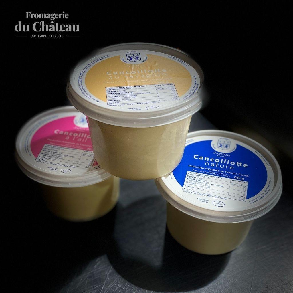 Cancoillotte artisanale gourmande - Fromagerie du Château