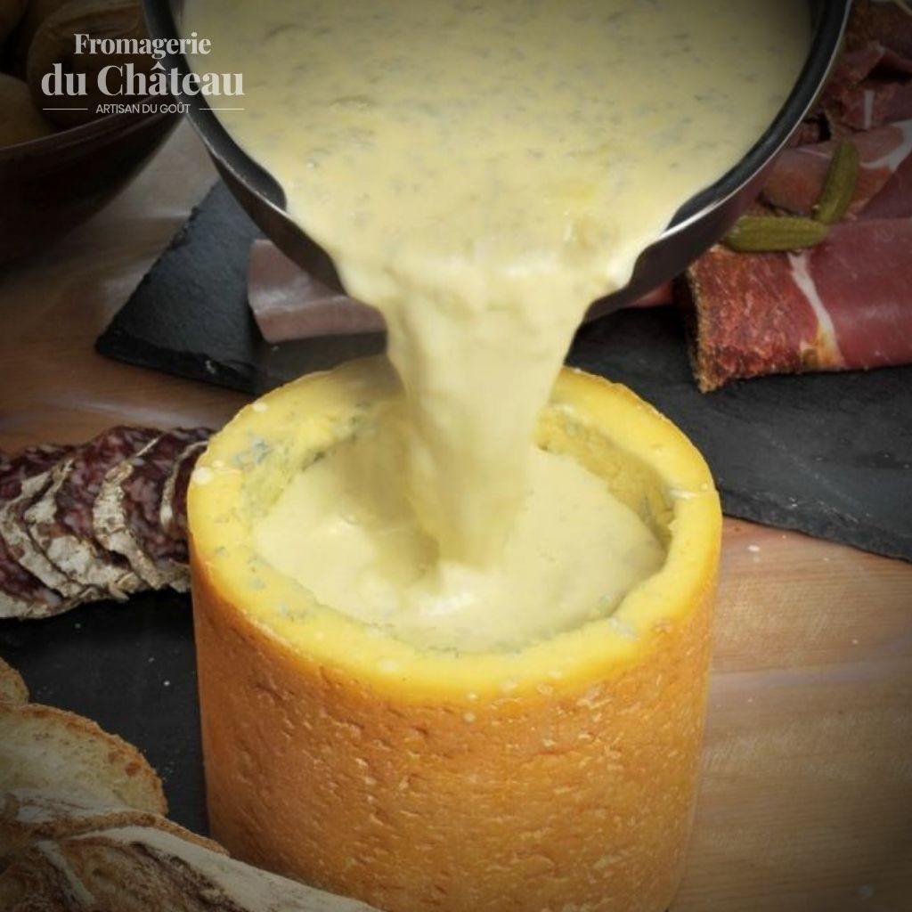Fondue à la Fourme des Monts du Forez - Fromagerie du Château