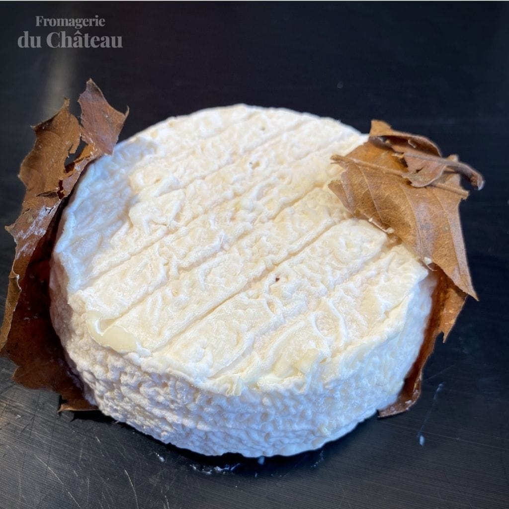 Mothais sur feuille chèvre Fermier - Fromagerie du Château