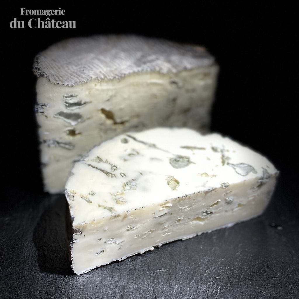 Persillé de chèvre fermier - Fromagerie du Château